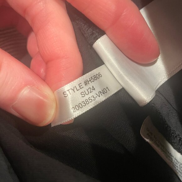 NWT J.Crew 4" Stretch Chino Short Women's Sz 6 Black Stretch High Rise H5806 - Picture 9 of 9